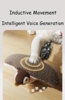 Juguete Interactivo Para Gatos Pájaro Con Menta Recargable Simulación De Pájaro De Peluche Suave Para Gatos Activado Al Tocar - details 6