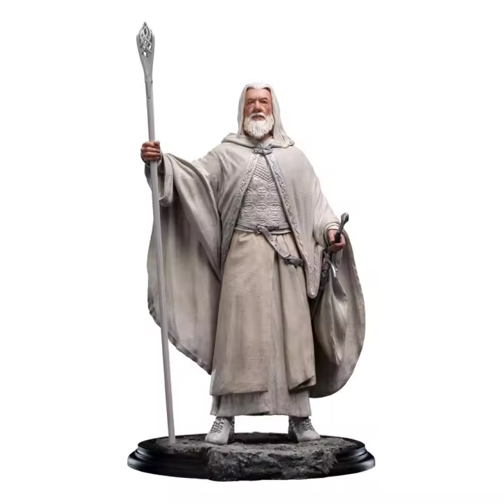 El señor de los anillos estatua  1/6 gandalf the white (classic series) 37 cm - 1