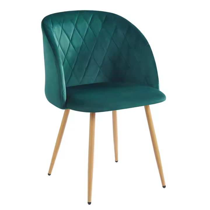 Silla Velt Terciopelo - Verde - 1