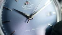 Reloj automático hombre Orient Bambino Metal  RA-AC0M10L 38.4mm 30m WR correa de acero Hand-Hacking (admite cuerda manual) - details 2