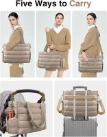 Bolso de mano, bolso de biberones, bolso plegable de gran capacidad, Bolso multiusos para pañales. - details 6