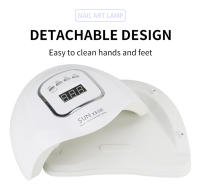 Lámpara De Secado De Uñas Sun X5 Max 45 LED/UV Con 4 Tiempos Y Sensor Automático Para Profesionales Herramientas De Arte De Uñas - details 6