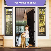 Puerta Magnética Self Sealing De Alta Resistencia Para Exclusión De Insectos Y Amigable Con Mascotas Y Niños Con Función De Mantener Abierta - details 6