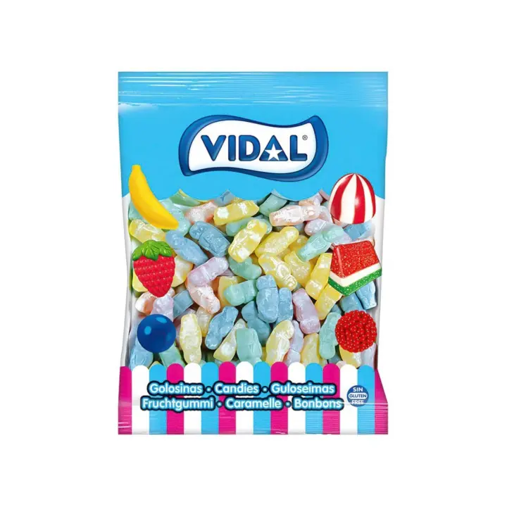 Vidal Golosinas. Jelly Babies. Bolsa de 1kg - 1