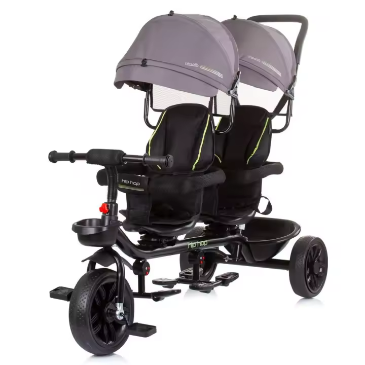 Triciclo gemelar HIP HOP hasta 40 Kg de Chipolino. Explora el Mundo a Doble Ritmo - 1