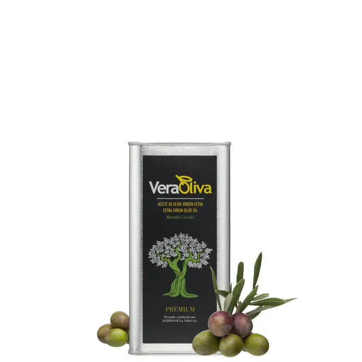 Aceite de Oliva Virgen Extra Veraoliva - Lata de 500ml - Medalla de Oro 2025 - 1