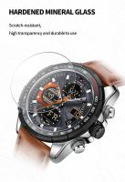 Reloj Deportivo NAVIFORCE NF9197 Para Hombres Con Pantalla Dual Luminosa Resistente Al Agua Cuero Genuino Reloj De Cuarzo - details 11