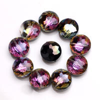10 Pcs 14mm Cristal De Vidrio Pulido Perlas Redondas Para DIY Joyería De Oídos Collar Accesorios De Moda Forma Redonda - details 3
