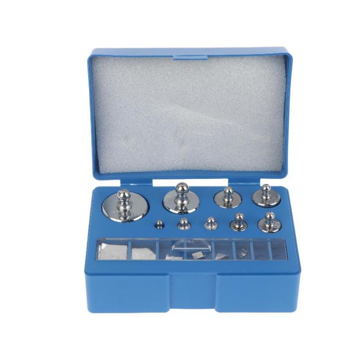 17Pcs 10mg-100g Precision Digital Scale Calibration Weight Set Weighting Tools 100g 50g 20g 10g 5g 2g 1g 1000mg Tablet Code【SMQ】
