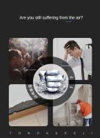 Ventilador De Extractor Eléctrico Para Baño Y Cocina Potente Y Silencioso 4"6"8" Instalación En Línea De Tubería Ventilación Doméstica - details 1