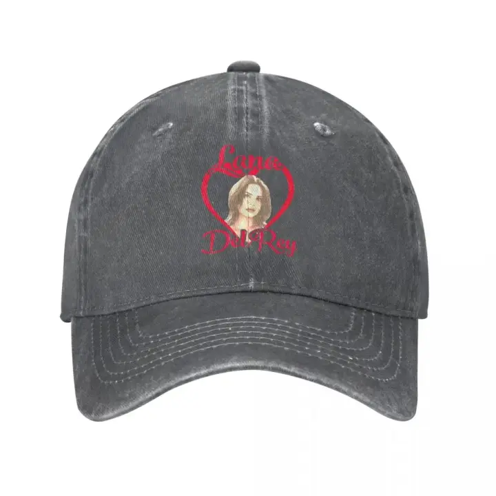 Gorro De Béisbol Vintage Love Lana Para Hombres Y Mujeres Protección Solar Ropa De Verano Ajustable Unisex Casual - 1