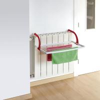 Tendedero Plegable para Radiador de 6 Barras con Brazos Ajustables – Ideal para Interiores, Secado de Ropa Práctico y Colgante , PlasticForte - details 0
