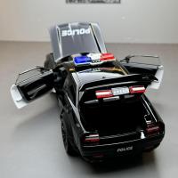 Modelo De Coche Deportivo De Aleación Challenger Redeye Hellcat Police 1:22 Con Sonido Y Luz Juguete De Colección Decoración Regalo - details 19