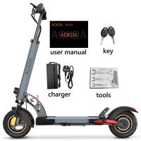 AOKDA A1 Patinete Eléctrico Plegable, Motor de 800W, Batería de 48V 12.5Ah, Neumáticos Off-Road de 10 pulgadas, Velocidad Máxima de 45 km/h, Autonomía Máxima de 25 km, Freno de Disco - details 13