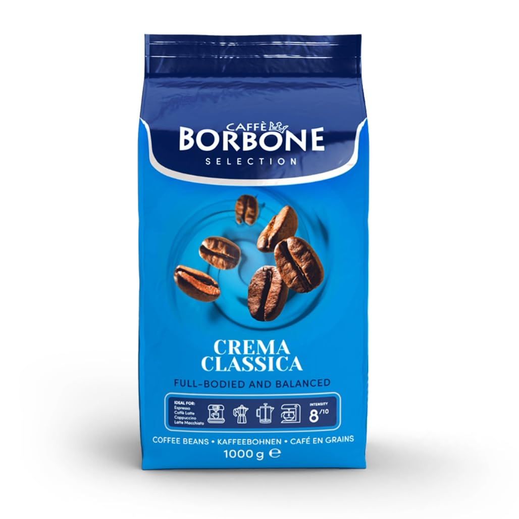 Caffe Borbone - espresso intenso 1000g-crema classica1000g-crema superiore 2*500g-Café en Granos 100% Arábica 1kg
