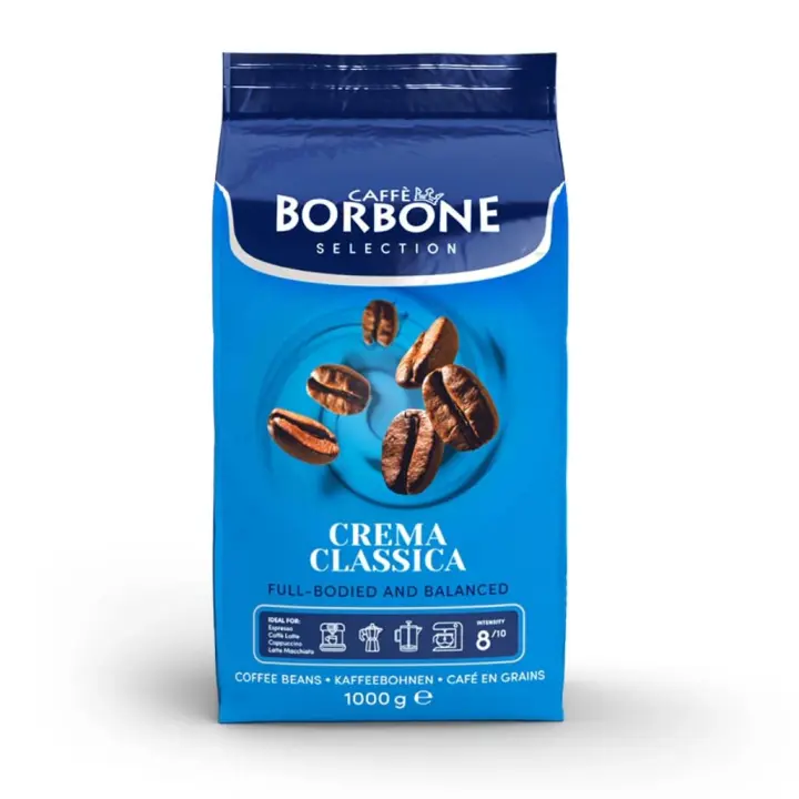 Caffe Borbone - espresso intenso 1000g-crema classica1000g-crema superiore 2*500g-Café en Granos 100% Arábica 1kg - 1