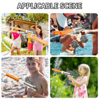 Pistola de Agua eléctrica , Pistola de Agua Eléctrica para Adultos y Niños, Alcance de hasta 32 pies Potente Pistola De Agua Eléctrica para Piscinas Familiares, Playa y Exteriores - details 5