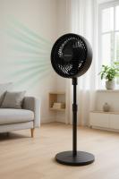Ventilador de Pie 10 pulgadas y 90W – Potente, Silencioso, Altura Ajustable, 3 Velocidades, Oscilante, Base Estable - details 4
