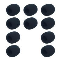 10Pcs Funda De Esponja Para Micrófono De Mano Alta Densidad Reutilizable Anti Ruido De Viento Accesorio Profesional Para Micrófono Universal - details 7