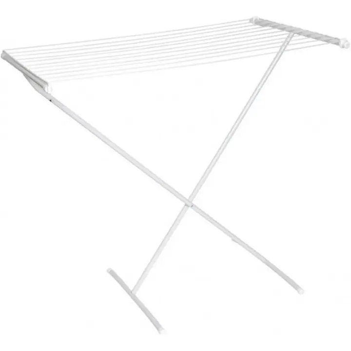 TIENDA EURASIA - Tendedero Plegable en Acero, 81x55x83 cm, Equivale a 10 Metros de Cuerda - 1