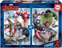Educa - Puzzle de 500 Avengers, Vengadores, Marvel. Incluye Pegamento Fix Puzzle. Medida aproximada una Vez montado: 34 x 46 cm. + 11 años Educa 17994) - details 0