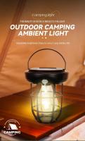 Lámpara De Camping LED Con Sensor De Movimiento Y Recarga Solar Portátil Para Tienda De Montarías Y Senderismo 3 Velocidades De Ahorro De Energía - details 0