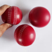 Bola De Cricket Duradera De 6.3CM Con Costuras Tradicionales Atractivas Para Jugadores De Todas Las Edades Para Juegos Y Entrenamiento - details 5