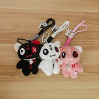 Llavero De Peluche Alienígena Con Ojos Grandes Accesorio Para Bolsos Y Parejas Regalo De Animal De Peluche Colgante Para Llaves - details 0