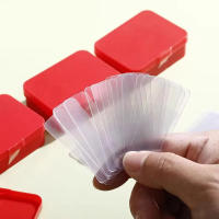 Cinta Adhesiva Doble Cara Ultra Fuerte Impermeable Transparente Sin Marcas Para Carpintería Y Artesanía Pegatinas Squares - details 0
