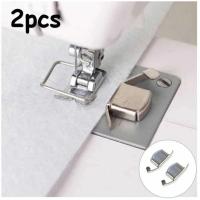 Guía De Costura Magnética Para Máquina De Coser 2 Piezas Pieza De Repuesto De Acero Inoxidable Para La Mayoría De Las Máquinas De Coser - details 2