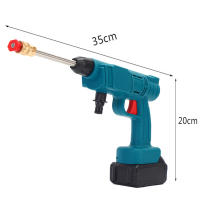 Batería de litio de 9000mAh Limpiadora eléctrica de alta presión sin cable de 1000W 240L/h de alto caudal con boquilla de 0°/ 40° + filtro de acero inoxidable Práctica pistola de chorro de agua de limpieza multifuncional - details 4