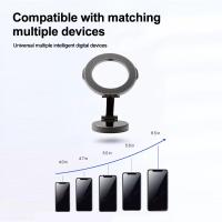 Soporte De Teléfono Móvil Magnético Fuerte Para Coche Universal 360° Giratorio Ajustable Con Pegatina Para Espalda Compatible Con iPhone 15 Samsung Xiaomi - details 8