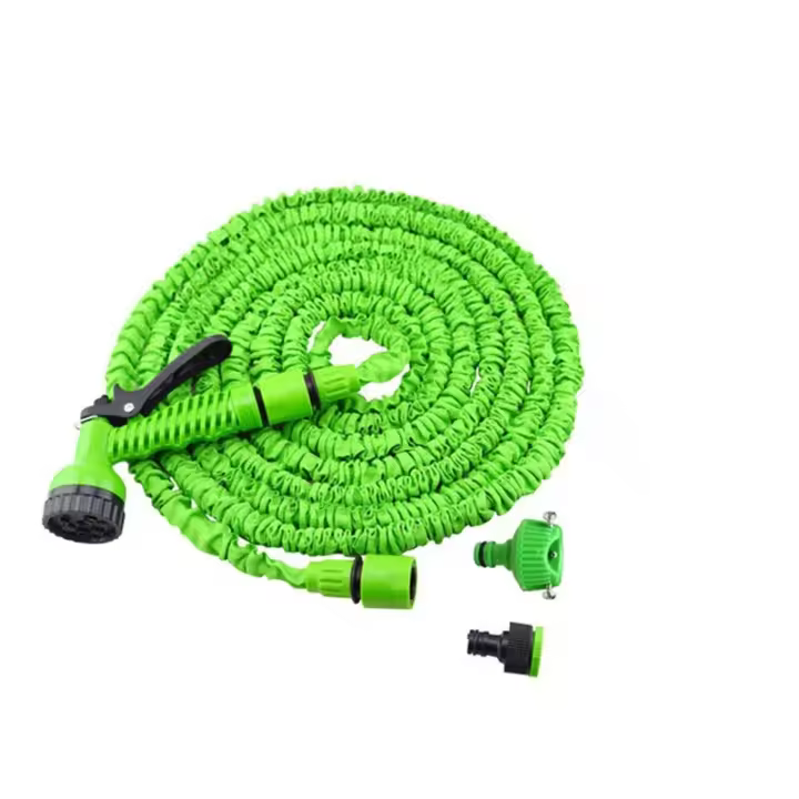 Pistola De Lavado De Coche Con Agua De Alta Presión 75FT Retráctil Multiusos Para Jardín Riega Set De Jardinería - 1