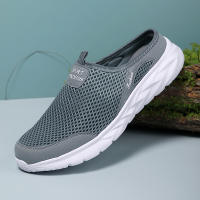 Nuevos Sandalias De Medio Tobillo Para Hombres Tenis De Malla Transpirable Zapatos De Playa Casuales Zapatillas De Verano De Lona Slip on Antideslizantes Tamaño True Fit - details 7