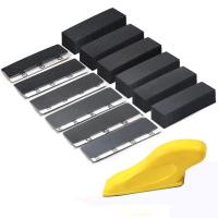 Kit De Lijadora Micro 80Pcs 3.5” X 1” Herramienta De Lijado Manual Para Madera Y Metal Con Papel De Lijar De 80 a 800 Grados Para Manualidades DIY - details 0