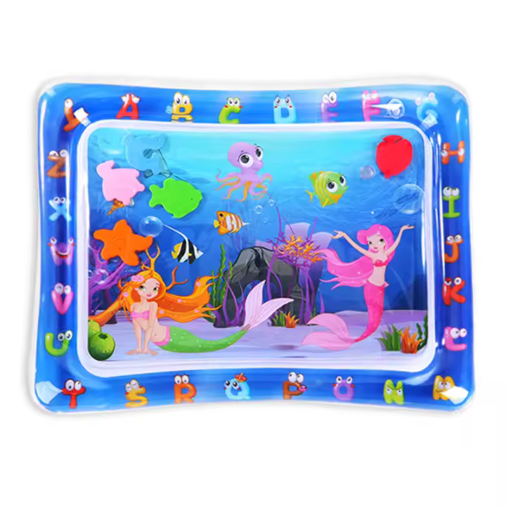 Alfombra De Juego Para Bebés Inflable De PVC Con Juguete Educativo Para Niños Actividad De Desarrollo Infantil Tiempo De Panza Abajo - 1