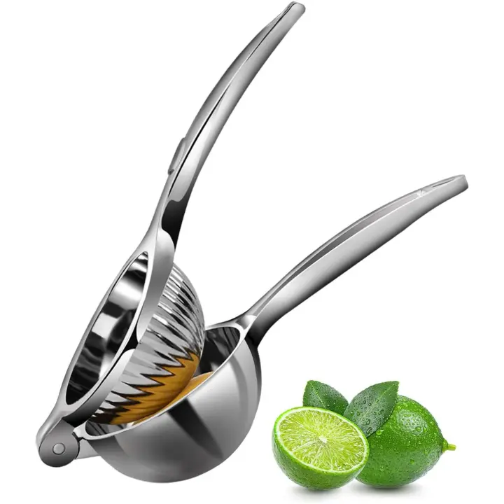 Exprimidor de Limon, exprimidor de Limon, exprimidor de citrics de alta resistencia, exprimidor de Lima de metal, exprimidor de mano solido, exprimidor de naranja duradero, exprimidor manual, Limón - 1