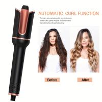 Rizador de aire giratorio de cerámica, rizador automático, elegante rizador de aire giratorio, 4 ajustes de temperatura, herramienta de cuidado para todo tipo de cabello. - details 3