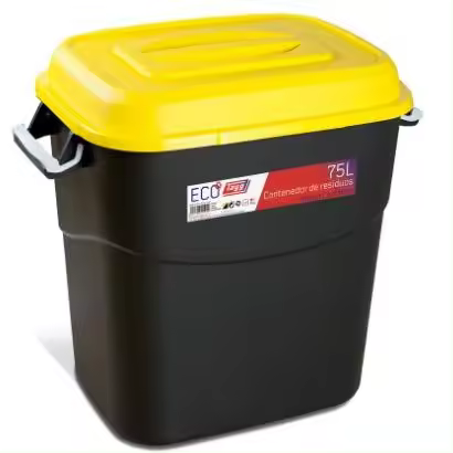 CONTENEDOR ECO TAYG 75 L AMARILLO 411014 TAYG - 1