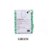 Paquete De 5 Bolsas De Basura Portátiles En Múltiples Colores Para Baño Dormitorio Oficina Toilette Sello Hermético Plano - details 6