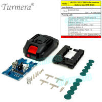 Turmera Caja De Batería Para Destornillador 18V 21V Soporte De Batería 18650 5X 10X 15X 20X Con BMS 50A Máx.100A Para Reparación De Taladro Eléctrico - details 13