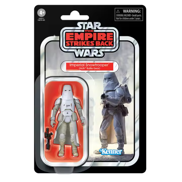 Star Wars The Vintage Collection Imperial Snowtrooper Hoth Battle Gear 9,5 cm Figura Coleccionable The Empire Strikes Back Hasbro - 1