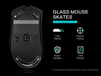 Ruedas De Ratón MOSHOU Para Gaming Inalámbrico Piezas De Repuesto De Pies De Ratón Compatible Con Razer DeathAdder V3 pro - details 2