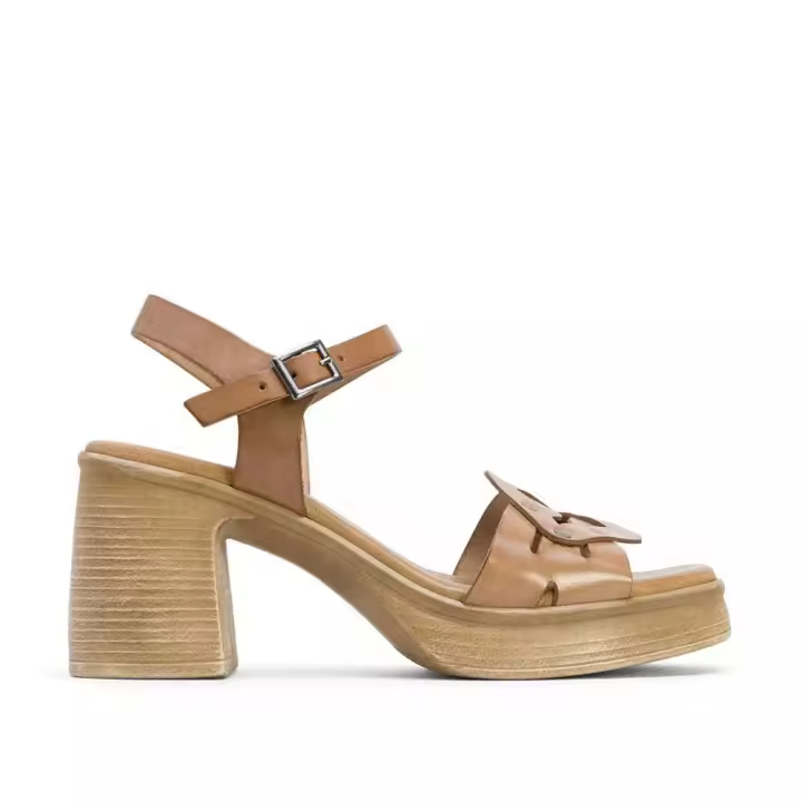 Sandalia Porronet 3057 taupe mujer552760008 - 1