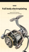 Carrete De Pesca DEUKIO Serie 5000 5.2:1 Potencia Máxima De Arrastre 22lbs Engranaje De Aluminio Carrete De Pesca Para Agua Dulce Con Alarma - details 8