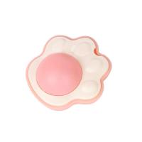 COTTECOTA- Juguete de menta para pegar en la pared, Bola Giratoria interactivo de Huella Hierba Gatera para MascotasBocadillos para gatos, suministros de limpieza de dientes para mascotas ,Juguetes para Gatos Pelota interactiva bola giratoria para lamer - details 6
