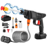 21V Cordless High Pressure Car Wash Gun 50BAR Foam Gun Spray Spray For Car Home Garden Clean - details 0