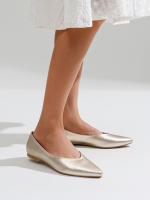 Bailarinas con punta para mujer, Zapatos Mary Jane, Elige una talla más Pequeña - details 8