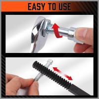 EasySpeed 48 pcs Kit de reparación restaurador de roscas métricas, M6 M8 M10 M11 M12 M14 para Reparar Restaurar Dientes pasados de Tuercas y Tornillos, tapon Carter, Cajas de Cambio, etc - details 2