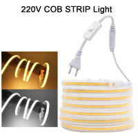 Tira De Luz LED COB Flexible Y Impermeable Alta Brillo 220V Para Iluminación De Cocina Dormitorio Exterior 3000K 6000K - details 4